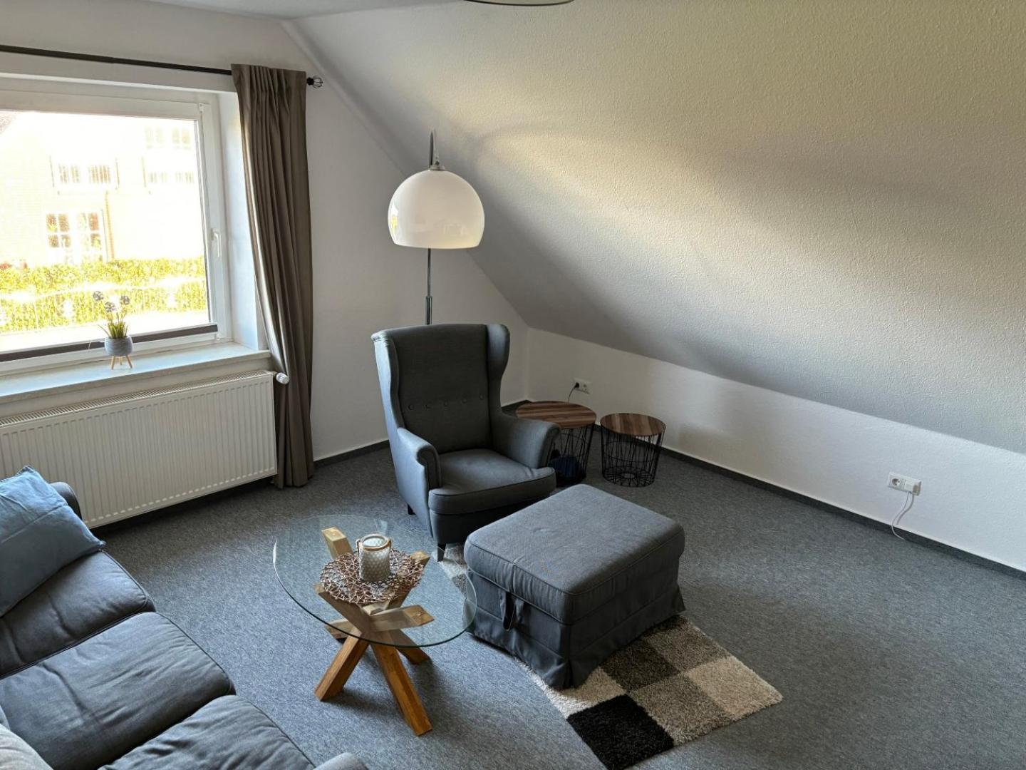 Wohnung "Strandturm" In Wremen Am Deich Extérieur photo